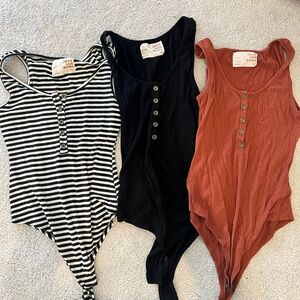3 Jackson Rowe Body Suits  | never worn | size XS